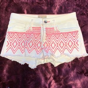 Roxy Aztec Denim Short Shorts